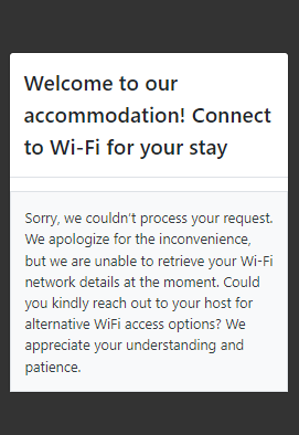 Guest-fail-Message